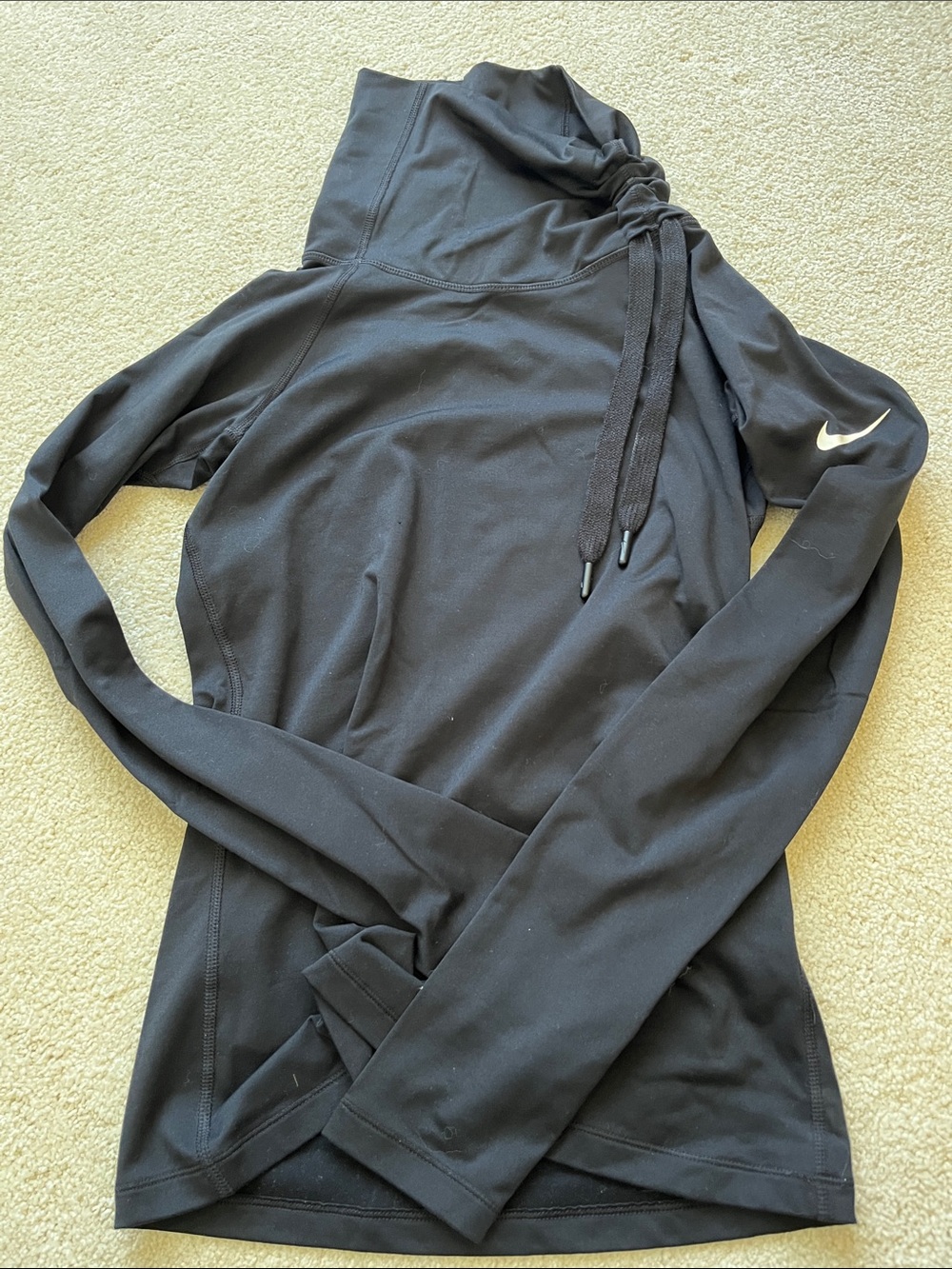Nike Dri-Fit Jacket with Neck Cinch Ties